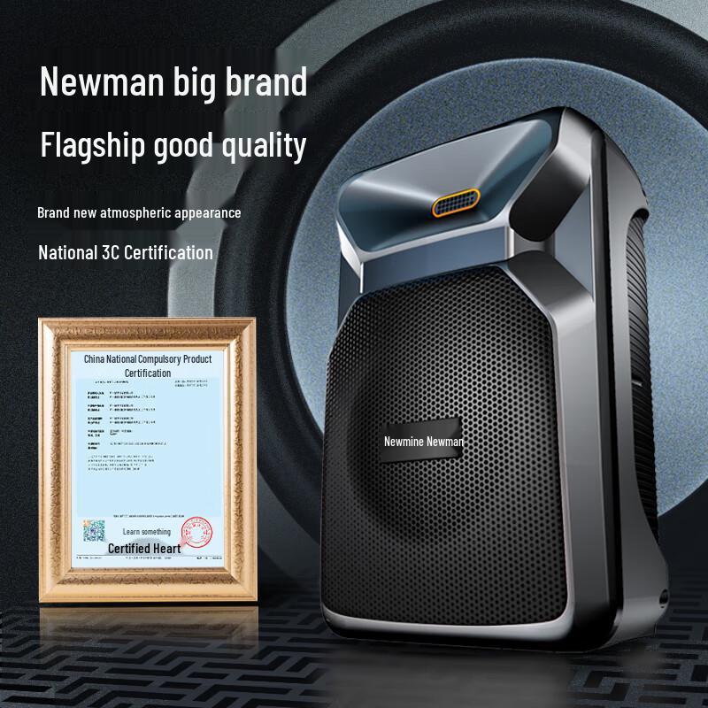 Newman TR-K11 Portable Bluetooth Karaoke Speaker