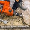 SDS Chisel Set Tile Grooving Scraping Flat Point Scaling Chisels Steel Rotary Hammer Drill Tool for Demolition Chipping Grooving