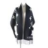 Very Good LOUIS VUITTON Scarf Muffler Cold Reykjavik Mink fur with fringe cashmere Women M74353 Used