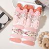 16pcs Floral Fabric Bowknot Baby BB Clips No Hurt Toddler Hair Bows Hairpins  Kid Hair Accessories