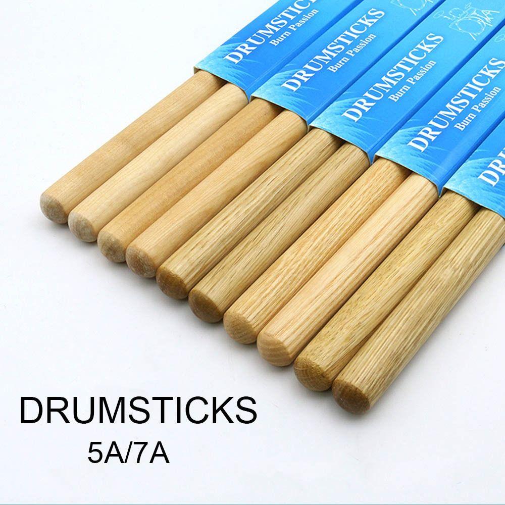 

5A/7A Drum Sticks 1 Pair Instrument Accessories Classic Drum Set Drum 7A Maple