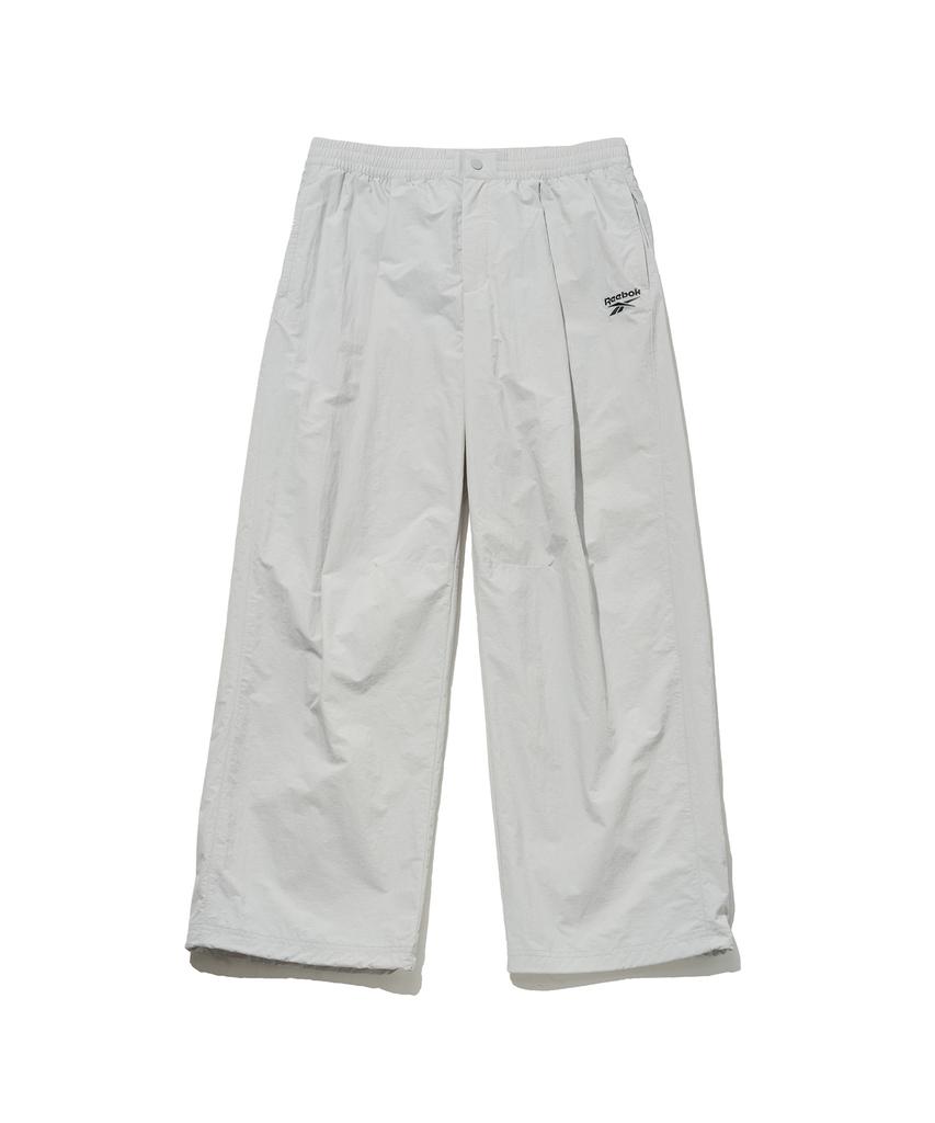 REEBOK Wide Parachute Pants - Light Grey