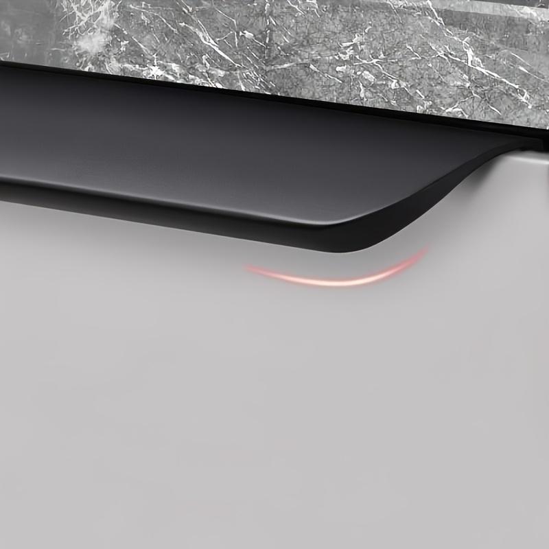 Mânere Ascunse pentru Mobilă Auriu Negru Alb Mânere pentru Dulap de Bucătărie Fără Găuri Mânere pentru Dulapuri și Sertare Mâner Arc pentru Dulap Mâner pentru Mobilă de Ușă