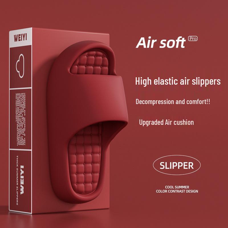 Women's 2025 Summer Non-slip EVA Indoor Slippers with Unique Comfort Sole for Couples