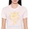 Casablanca Womens/Ladies Diamond Column Printed Fitted T-Shirt