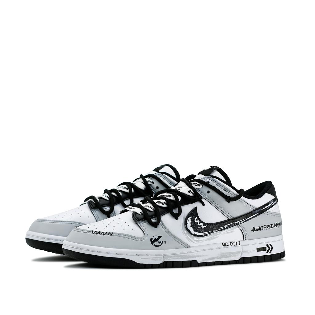 Nike Dunk Z Kit Abrasion Resistant Low Top Skateboard Shoes Unisex Black Gray HF5441-100(Team649-Z-Kit )