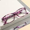 Green Flower Reading Glasses for Women Anti Blue Light Presbyopia Glasses Ultra Light Men Computer Glasses High-Definition +1.0