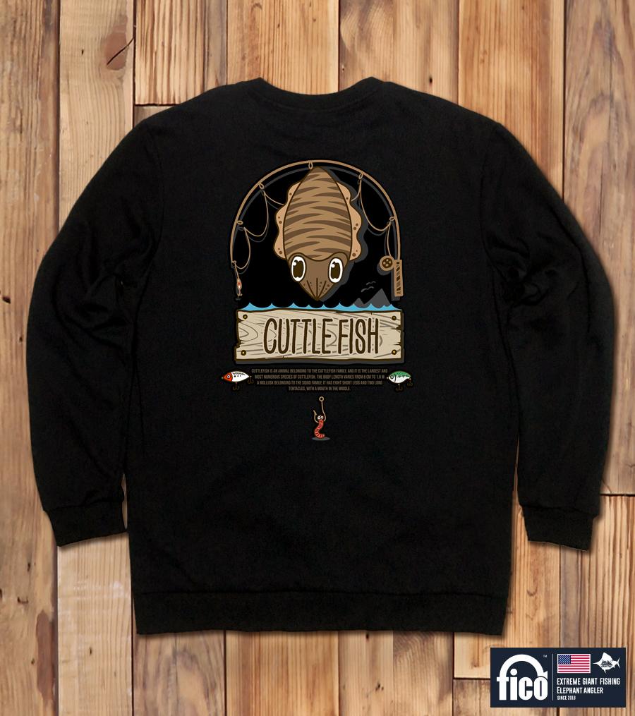 DOLDOL Fico-Mtm-133 Extreme Fishing Pico Season 2 Character Graphic Sweatshirt Long Sleeve