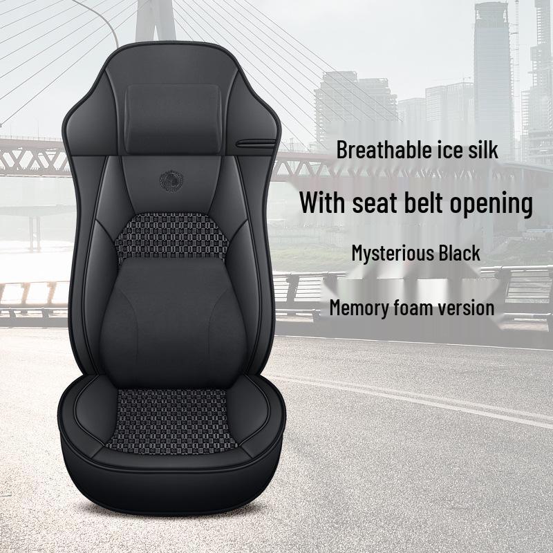 SAIC Hongyan Jieshi C500/M500/C350 Truck Leather Seat Cover Cushion - King Kong Series, Full Wrap
