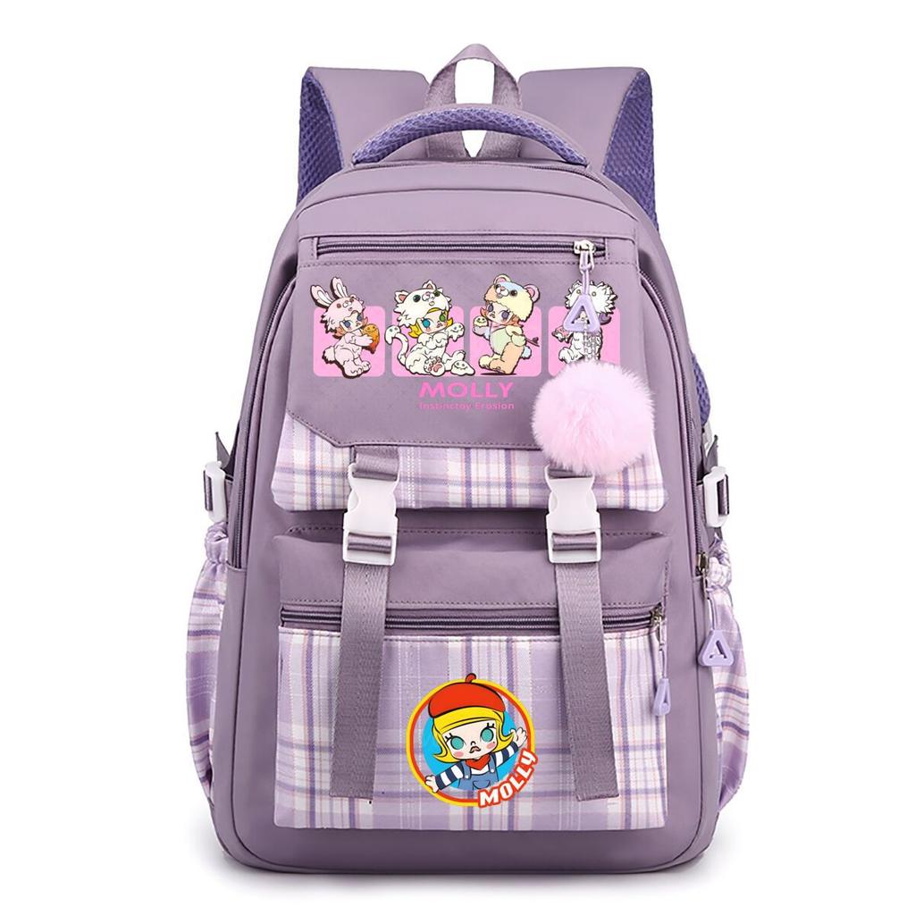 Printed Children'S Schoolbag Cute Small Fresh Primary School Students Junior High School Lightweight Large Capacity Backpack