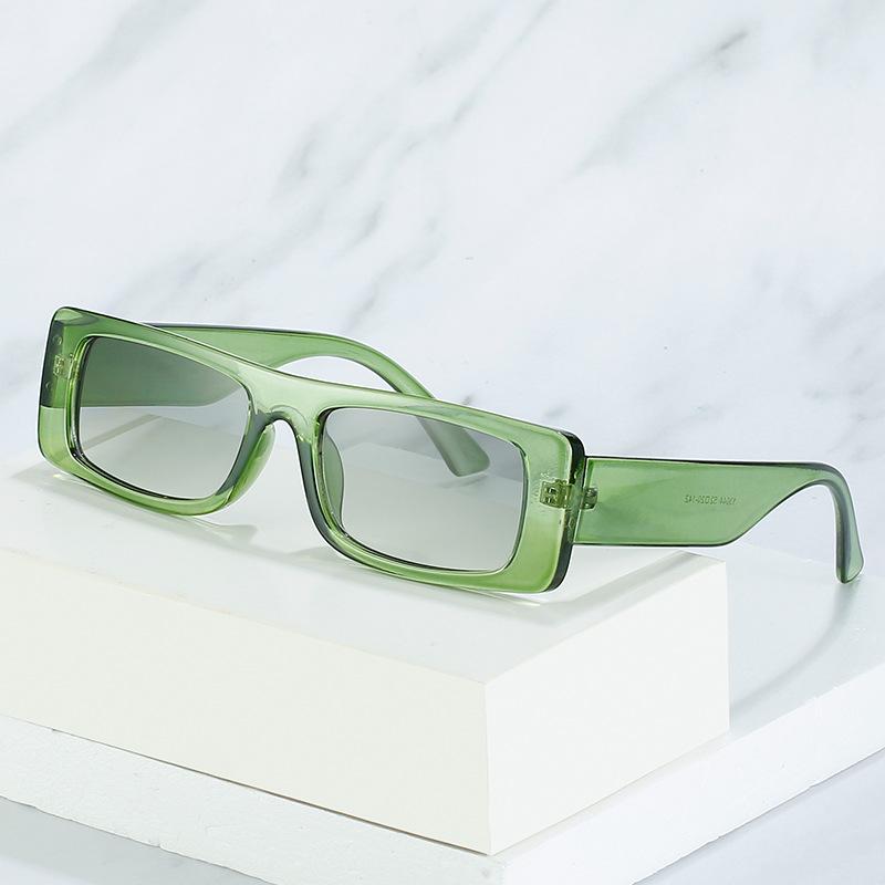 Vintage Small Frame Square Oval Sunglasses Personalized Glasses Women'S Sunglasses