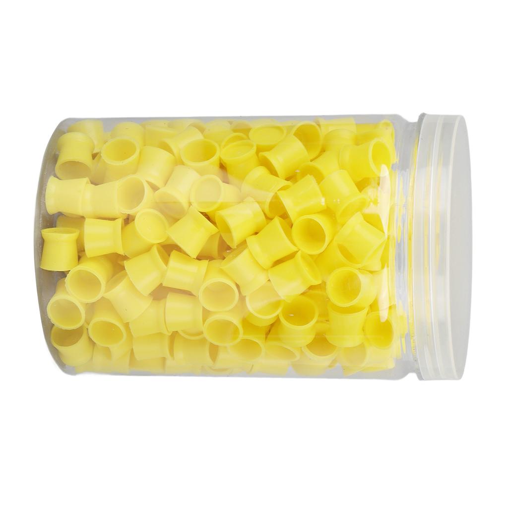 300pcs Tattoo Ink Cups Food Grade Silicone Multipurpose Disposable Tattoo Pigment Cups for Tattoo