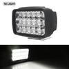 18 LED Super Bright Motorcycle Headlight Moto Auxiliary Lamp 6000K White Motorbike Scooter Front Worklight Fog Lamp Spot Light