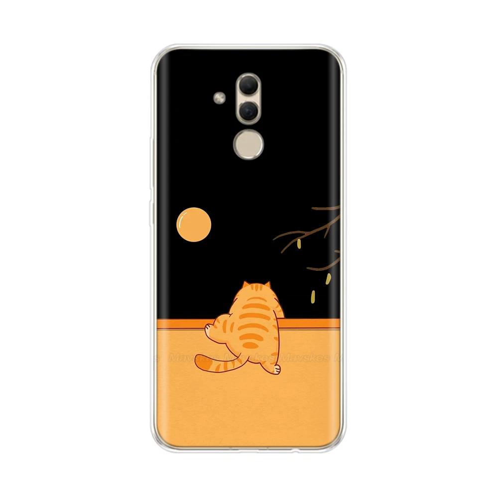 For Huawei Mate 20 Lite Case Shockproof Silicone Soft Phone Case Back Cover for Huawei Mate 20 Pro Cases Mate20 Covers Fundas