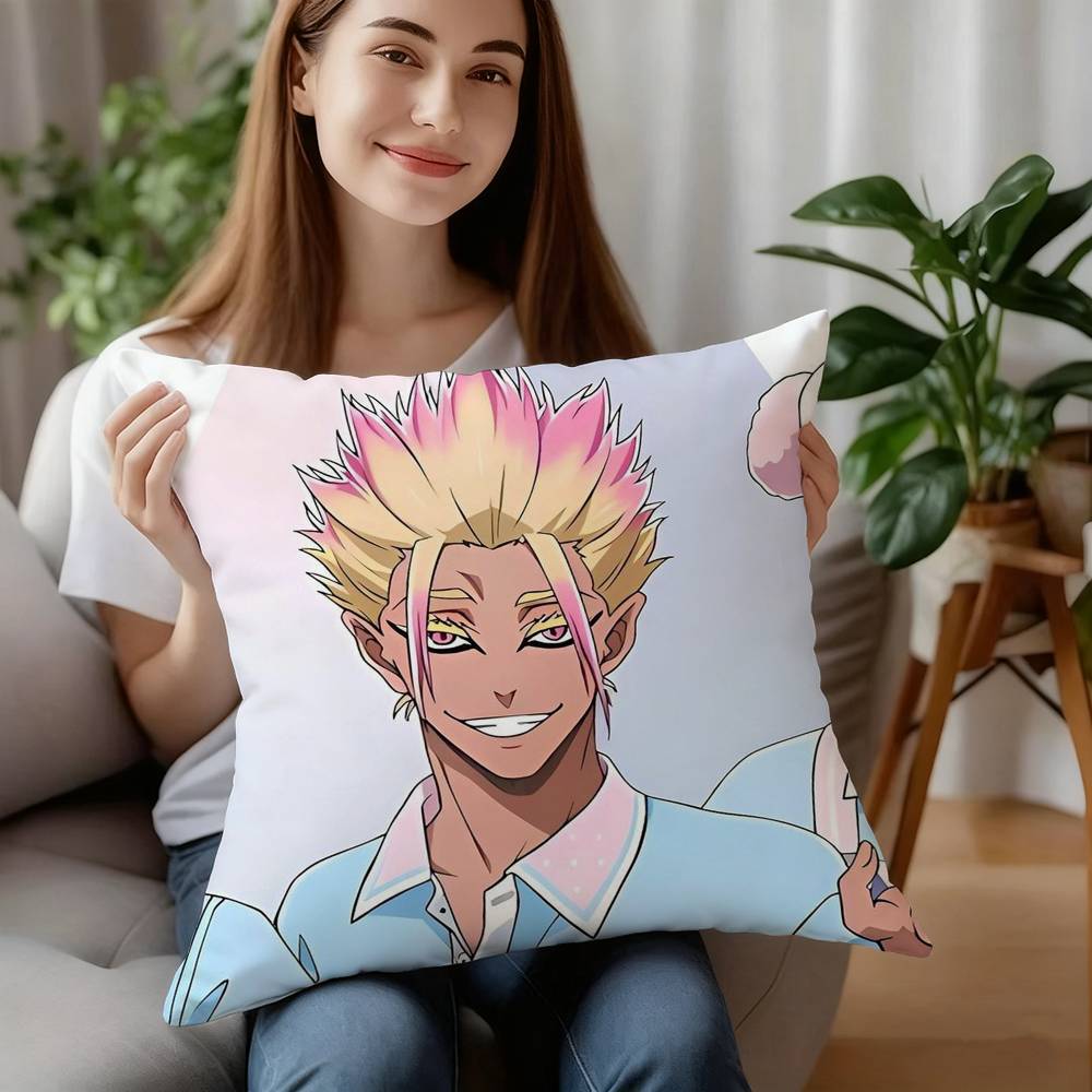 BLUE LOCK Shidou Ryuusei Pillow Case Plush Fabric Soft Pillowcase Double Sided Print Cushion Cover Household Gifts