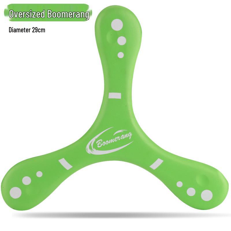 Children's Soft Boomerang Frisbee: Three-Leaf Outdoor Sports Toy for Boys and Parents
