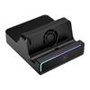 3 Port Adapter Docking Station for Game Consoles with Cooling System Stable Base Plugs Play Functionality