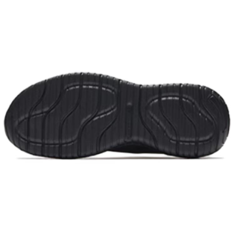 Anta Comfortable Classic Durable Lightweight Low-Top Casual Running Shoes Women sneaker Basic-Black 922537721-1