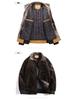 Winter-Cord-Herren-Stehkragen-Baumwoll-Steppjacke - Warme Freizeit-Oberbekleidung 9822