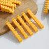 Magnetic snack sealing clip can seal food bag yellow 12PCS