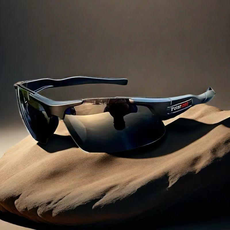 New Men's Half Frame Sports Sunglasses Fashion Men Outdoor Cycling Sun Glasses Fishing Glasses UV400 Goggles