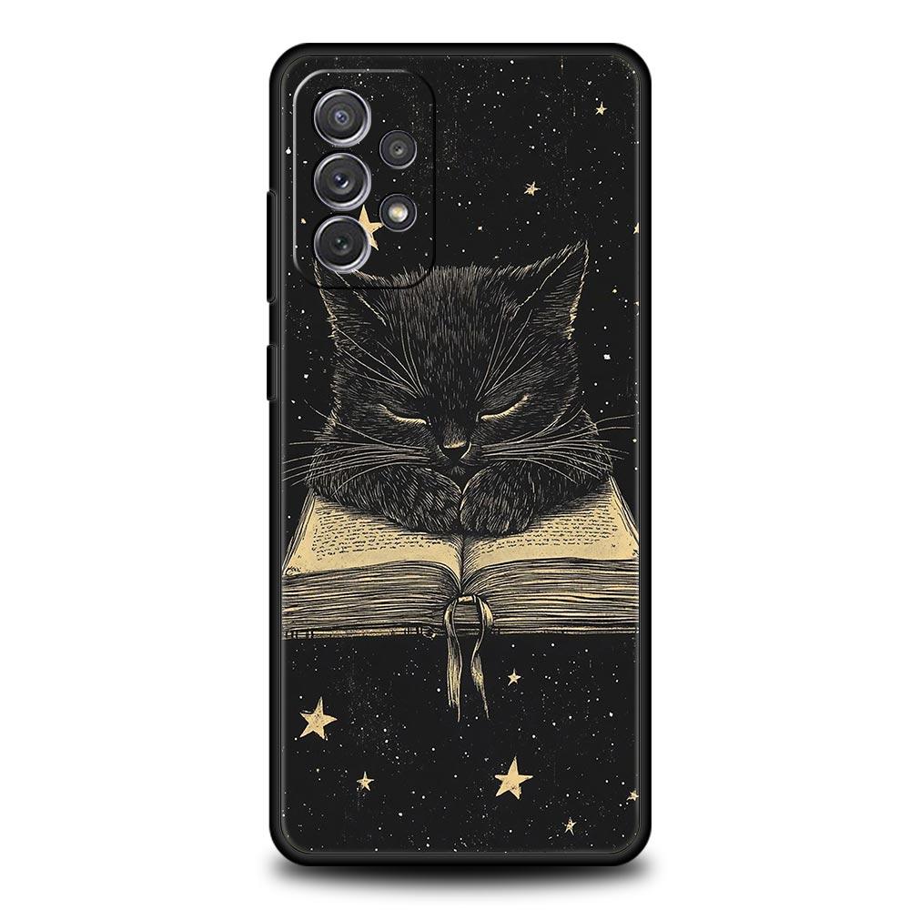 Cartoon Art Phone Case for Samsung Galaxy A55 A35 A17 A07 A15 A13 A25 A51 A71 A72 A73 A32 A52 A52S A41 5G Soft TPU Shell Fundas
