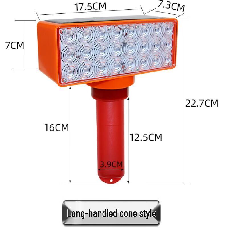 Светодиодный дорожный конус Xuanyong с солнечной батареей, предупреждающий сигнал