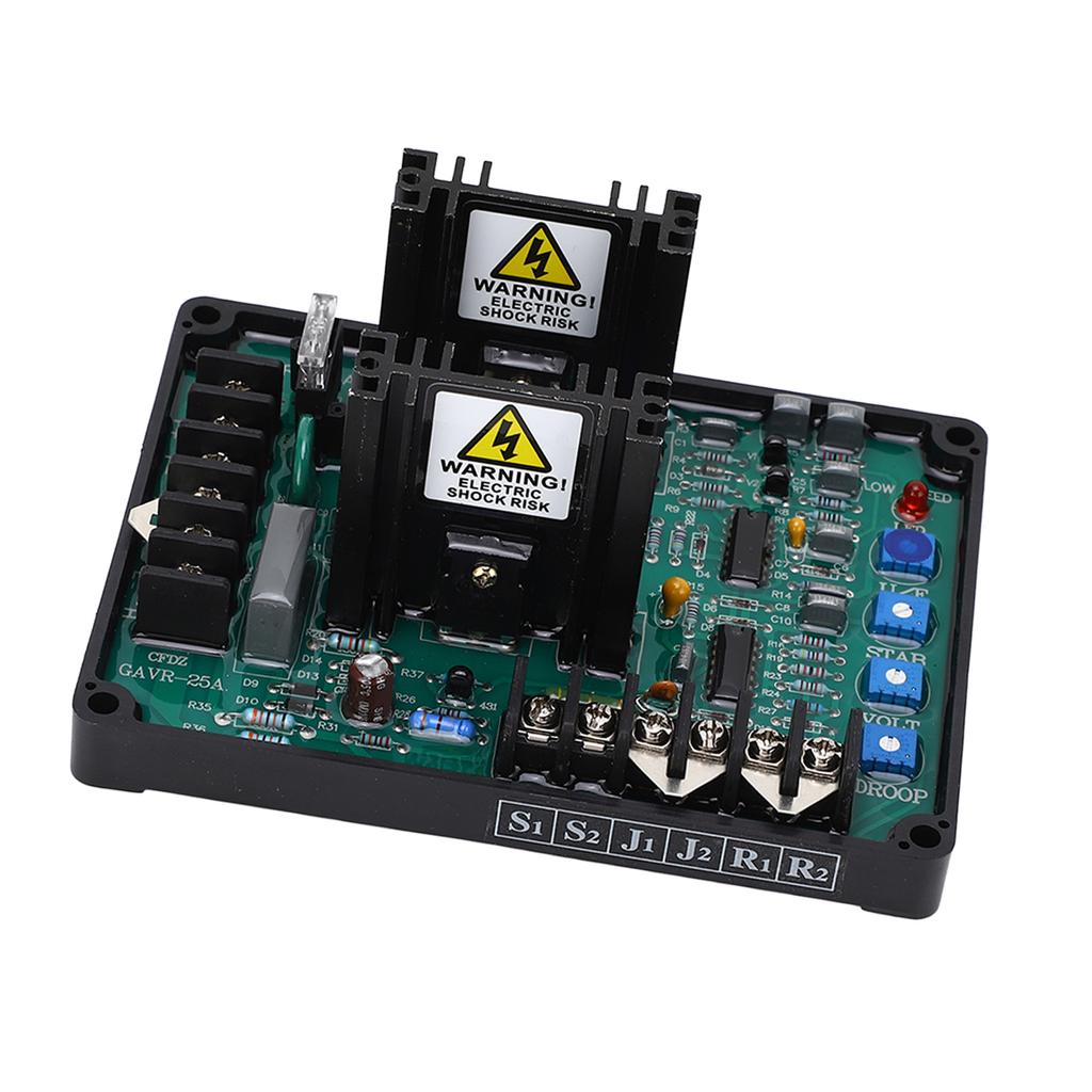Universal AVR Board Low Frequency Protection ABS Housing Automatic Voltage Regulator Module 180‑240V