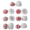Flexible Silikonform Blumenform Duftkerzenformen Aromatherapie Herstellungsform Praktisches Schmuck Bastelwerkzeug