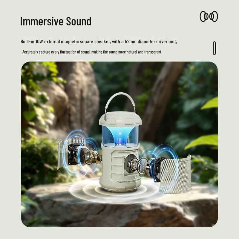 Newsmy PBS006 Portable Camping Ambient Light Bluetooth Speaker (CN Version)