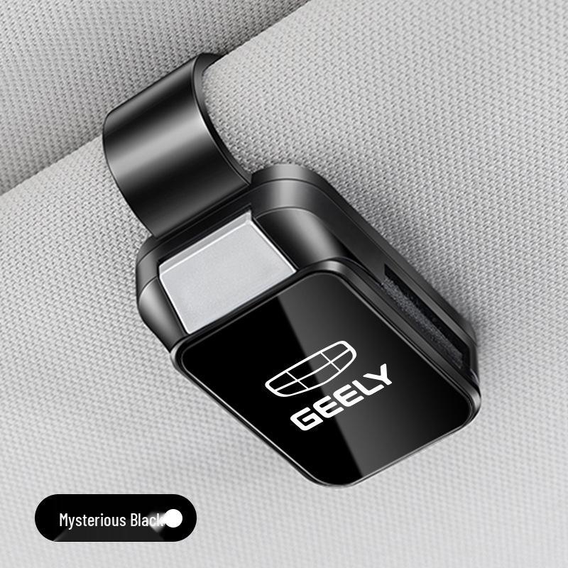 Geely Car Glasses Clip for Boyue, Xingyue, Xingrui, Bin Yue, ICON, Emgrand - Sun Visor Holder.
