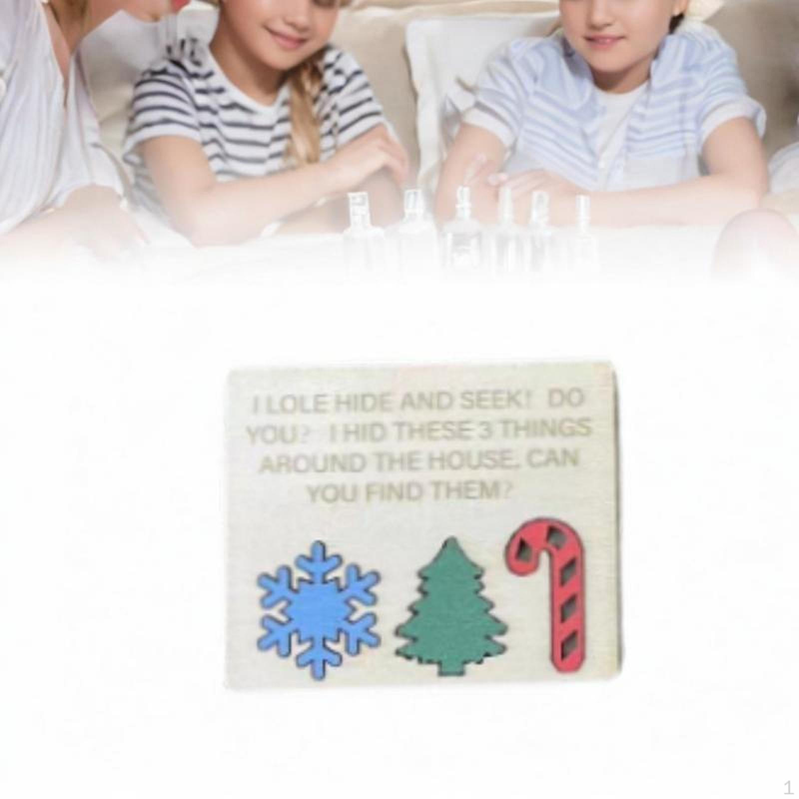 

Christmas Hide and Seek Toys Parent Child Game Decoration Tabletop Ornament for Desktop 5.5cmx4.6cm