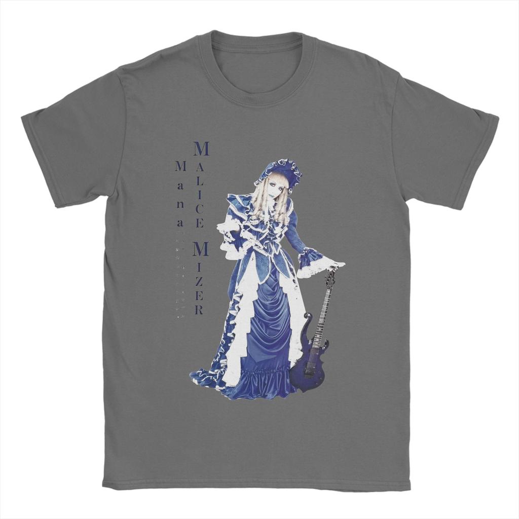 Seltenes MALICE MIZER 100% Baumwoll-T-Shirt für Paare Sommer Vintage T-Shirts Rundhals Neuheit T-Shirts Übergroße Dropshipping Kleidung