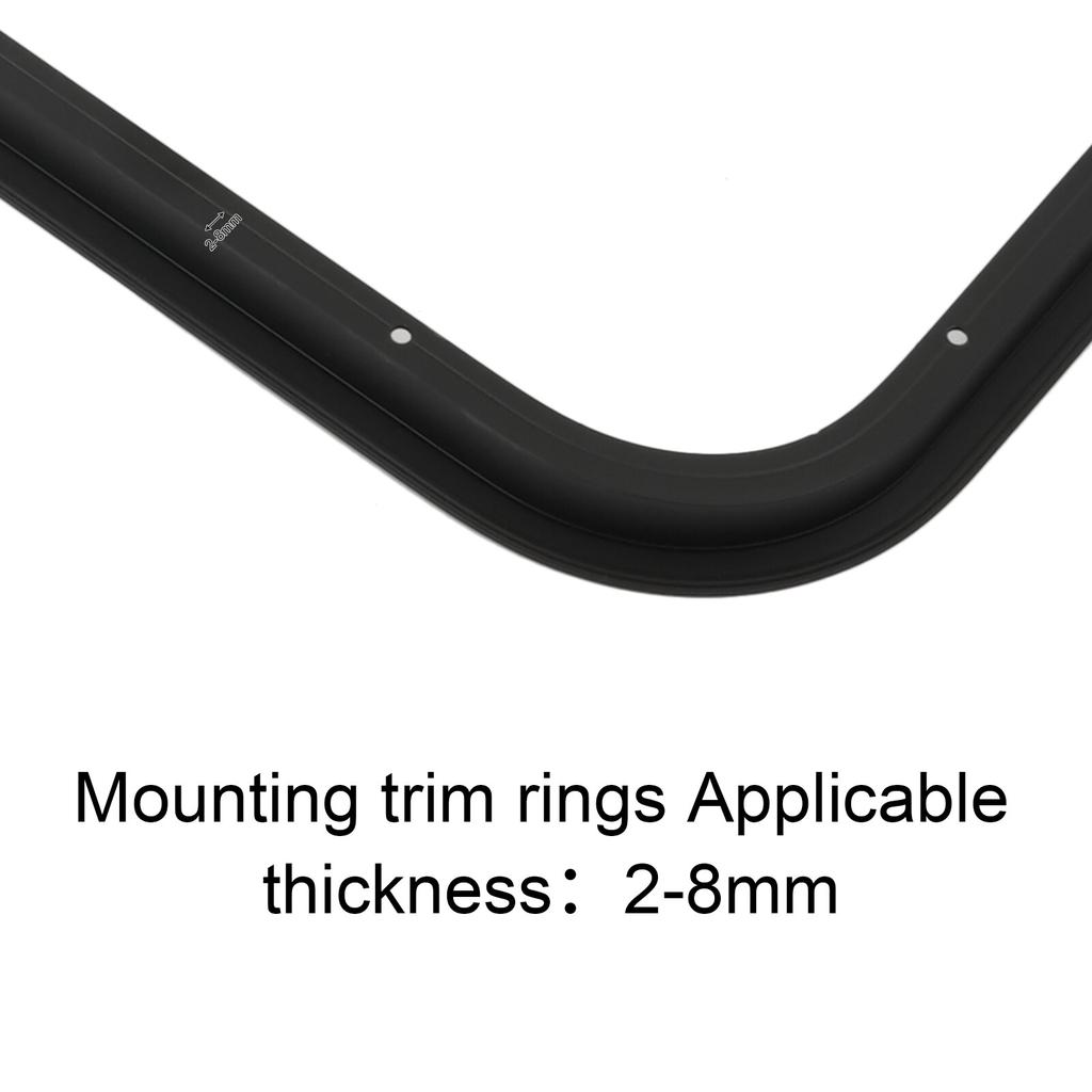 42x22 inch Horizontal Slider RV Window Aluminum Alloy Black with Screen for Cargo Trailer