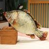 Simulering Funny Fish Plysj Leker Kjempe Utstoppet Myk Dyr Karpe Plysjpute Kreativ sovepute for barn Jenter Julegave