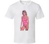 Heather Locklear Pink Bathing Suit T Shirt