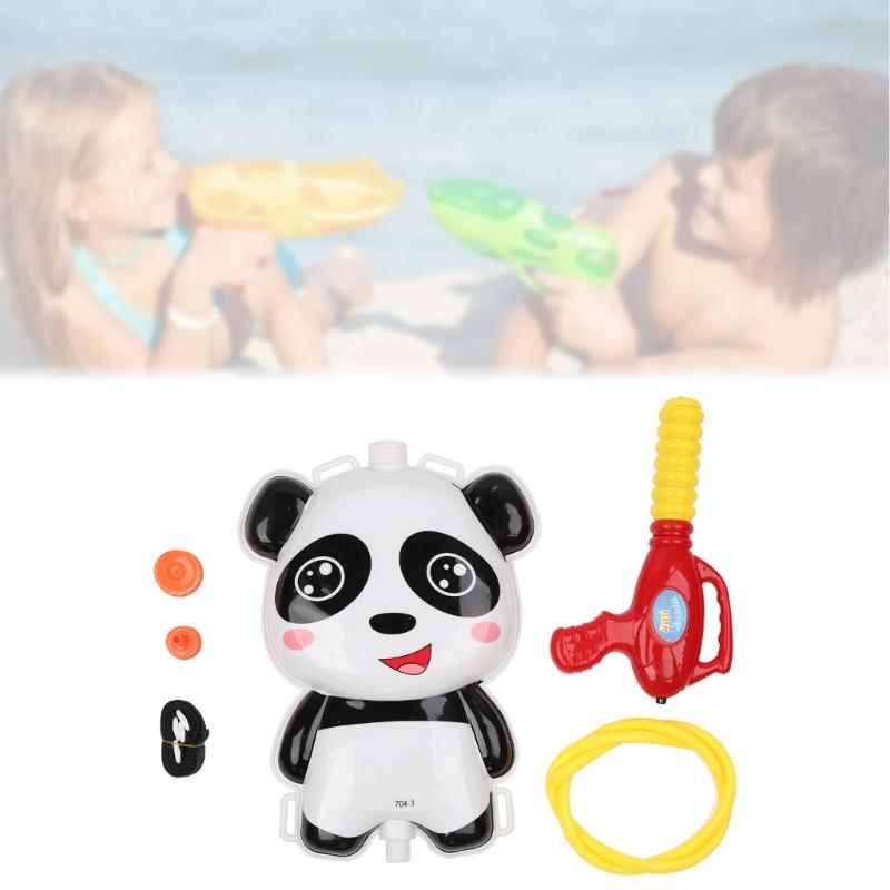 Cartoon Backpack Water Gun Beach Toy Water Spray Toy Kids Non-leakage Water Fighting Toy Summer Outdoor Activity Game