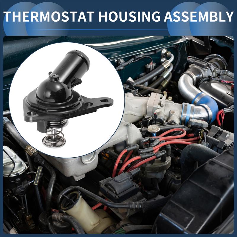 X Autohaux Engine Coolant Thermostat Housing Assembly for Honda Civic 2.0L 2002-2005
