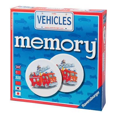Kawada Ravensburger Vehicle Memory Toy, Ages 3 and Up, 19.2 X 19.2 X 4.8 Cm, RB21832-5
