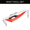 2 Pieces Motorcycle Side Modification Accessory Aerodynamic Spoiler Wing