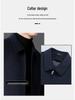 Hengyuanxiang 2025 Men's High-End Cashmere Wool Coat - Autumn/Winter Business Casual Suit for Young/Middle-Aged Men