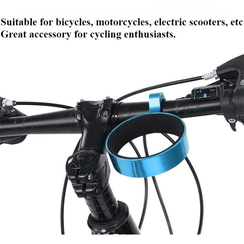 Outdoor Cycling Cup Holder Aluminum Alloy Bike Coffee Drink Cup Handlebar Mount Stand Utility Bicycle Riding Water Bottle Cage