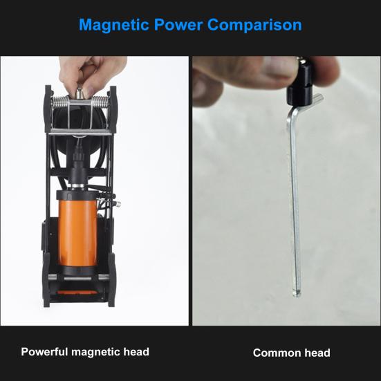 Metall-Stoppuhr-Magnet, verschleißfest, leicht, leistungsstarker Absorptions-Kilometerzähler-Magnet, Fahrradzubehör