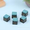 12Pcs Pool Cue Chalk Billiards No-Slip Wiping Powder for Snooker Table Tennis Sports & Entertainment Accessories