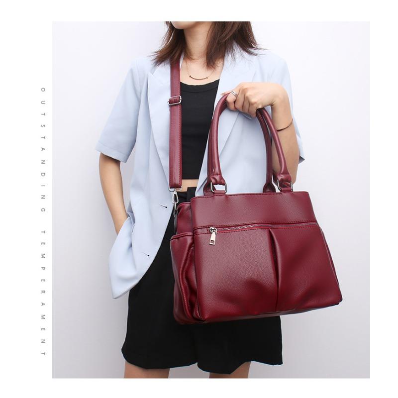 New Big Bag Trendy One Shoulder Crossbody Handbag Women's Bag