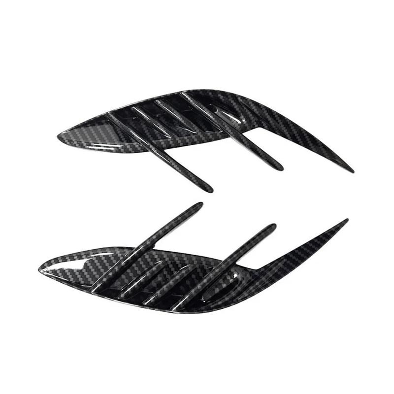 A28G-2017- For KIA Stinger Car Rear Bumper Side Vent Grille Decorative Cover Spoiler 1 Pair Auto Parts