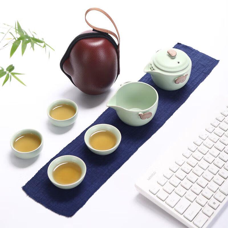 Ru Kiln Portable Tea Set