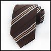 [White Fang] Jacquard-Streifen-Design Krawatte, Polyester, Stilvoll für Herren NC048 (B01)