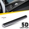 5D Carbon Accessories Glossy Auto Vinyl Car Film Fiber Interior Wrap Stickers