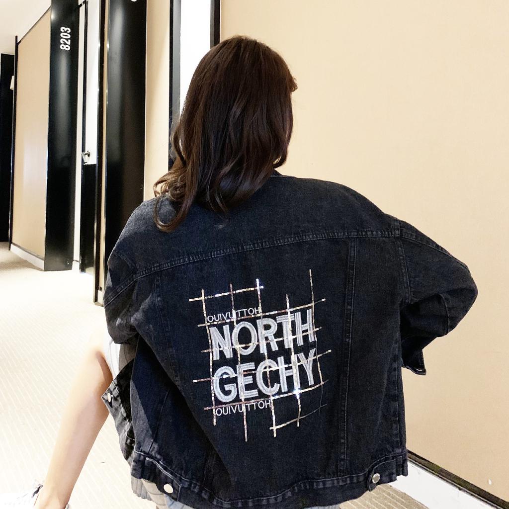 ulzzang denim jacket